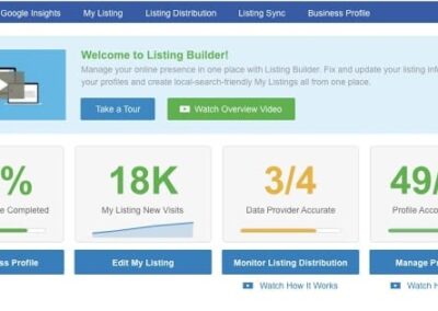 Listings Builder Overview