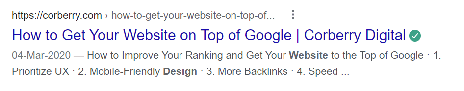 How To Get Your Website To The Top of Google