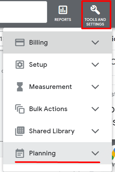 Tools and Settings