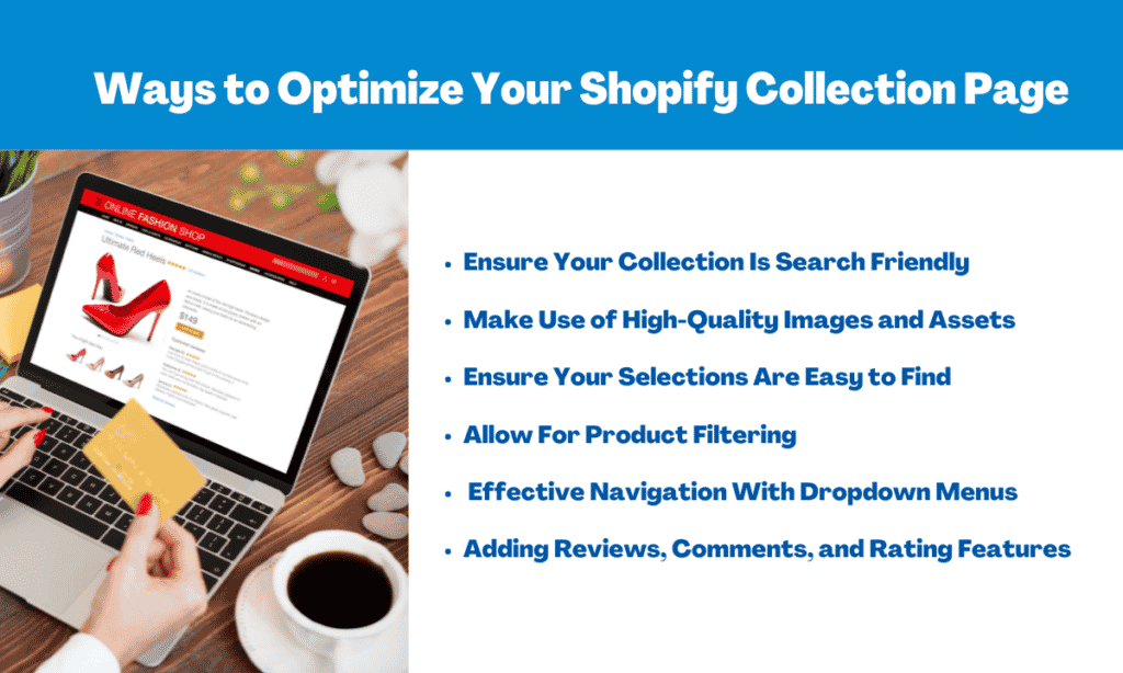Ways to Optimize Your Shopify Collection Page