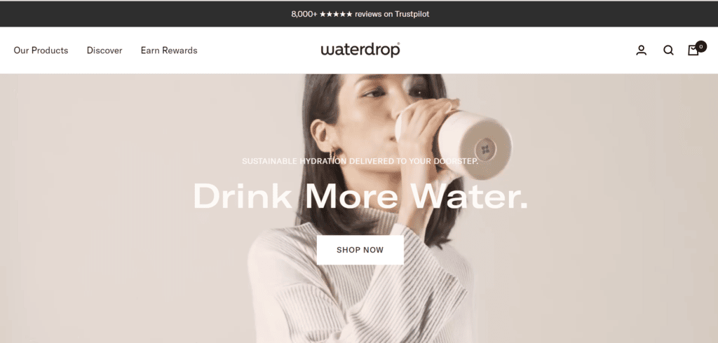 waterdrop, a European eCommerce Brand, Enters the US Market, 2021-04-27