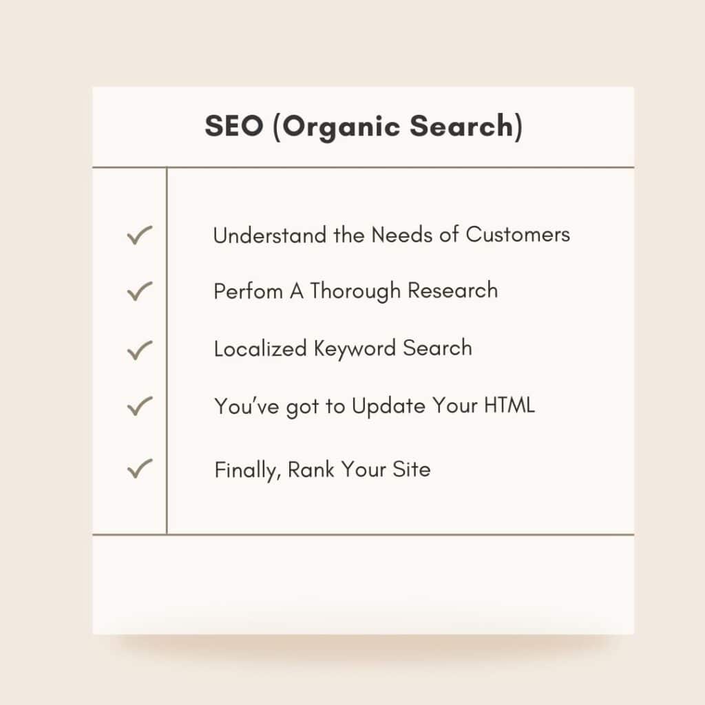 HVAC Local SEO Organic Search